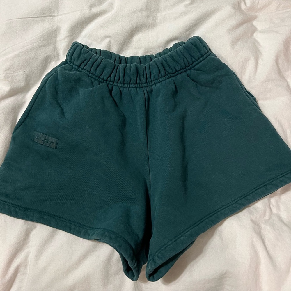 SET Active Dark Teal Women Shorts